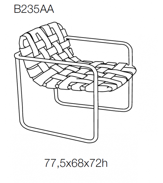 Baleari Paola Lenti Petit Fauteuil