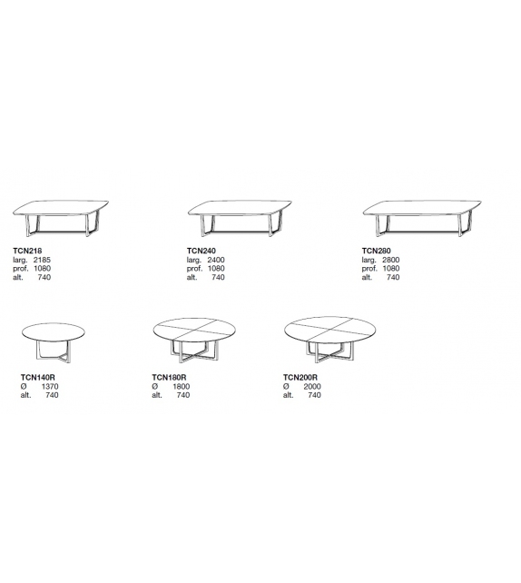 Concorde Tavolo Poliform