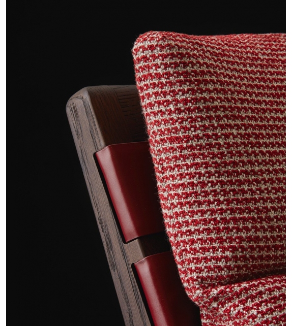 Ipanema Fauteuil Avec Sangles De Cuir Poliform