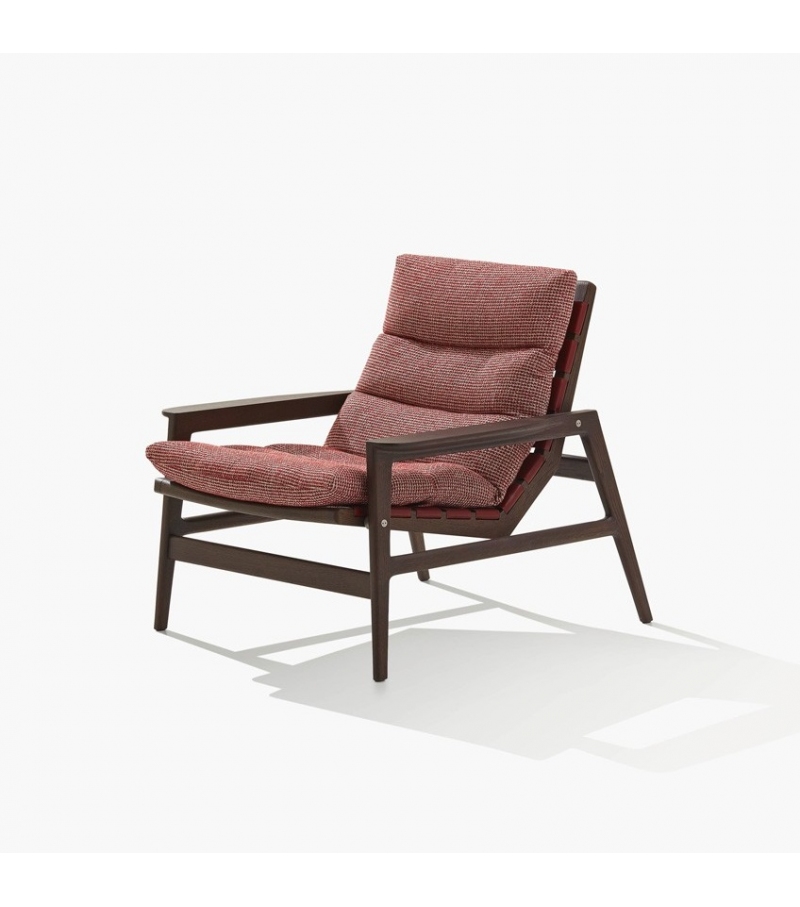 Ipanema Fauteuil Avec Sangles De Cuir Poliform