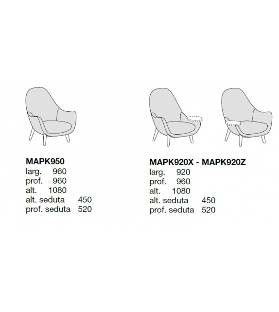 Mad King Butaca Poliform