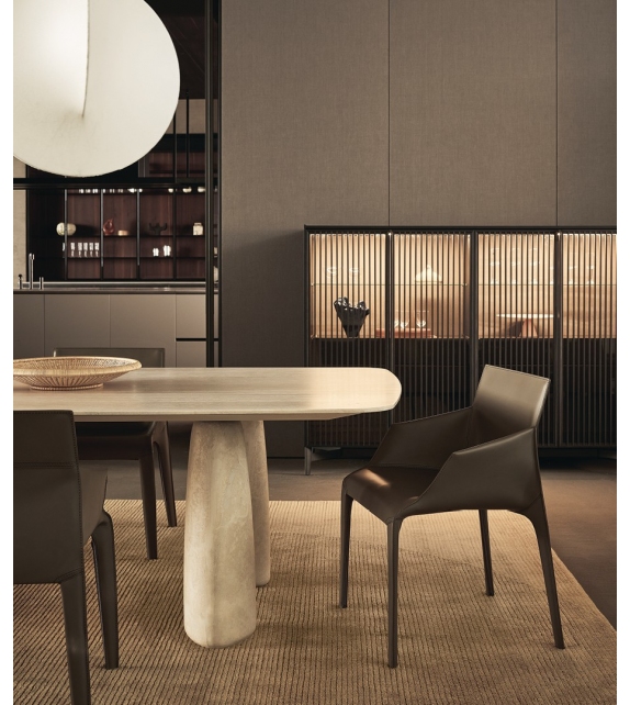 Seattle Chair With Armrests Poliform