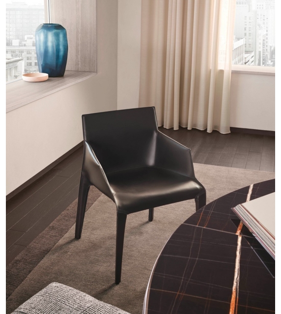 Seattle Chair With Armrests Poliform