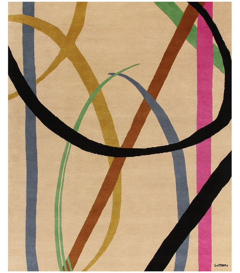 Lettera Disegnata Amini Tappeto