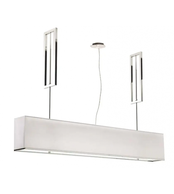 Leukon Maxalto Rectangular Suspension Lamp
