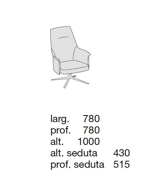 Stanford Poliform Sillón