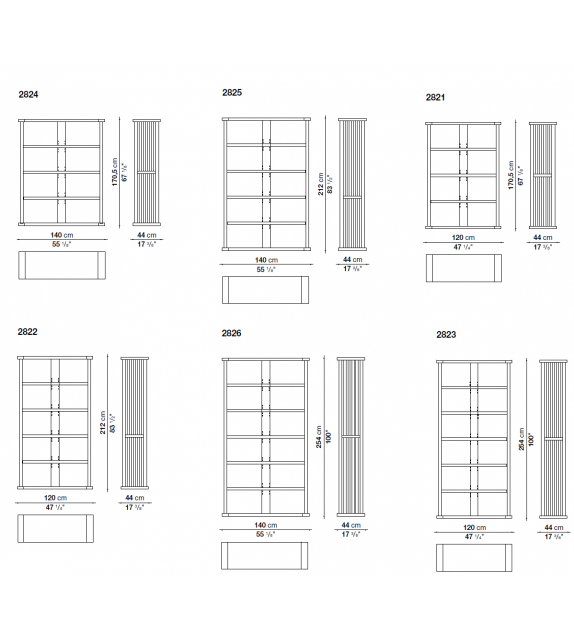Biblia Bookcase Maxalto