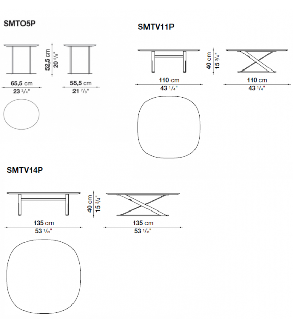 Pathos Maxalto Mesita con Tablero de Mármol