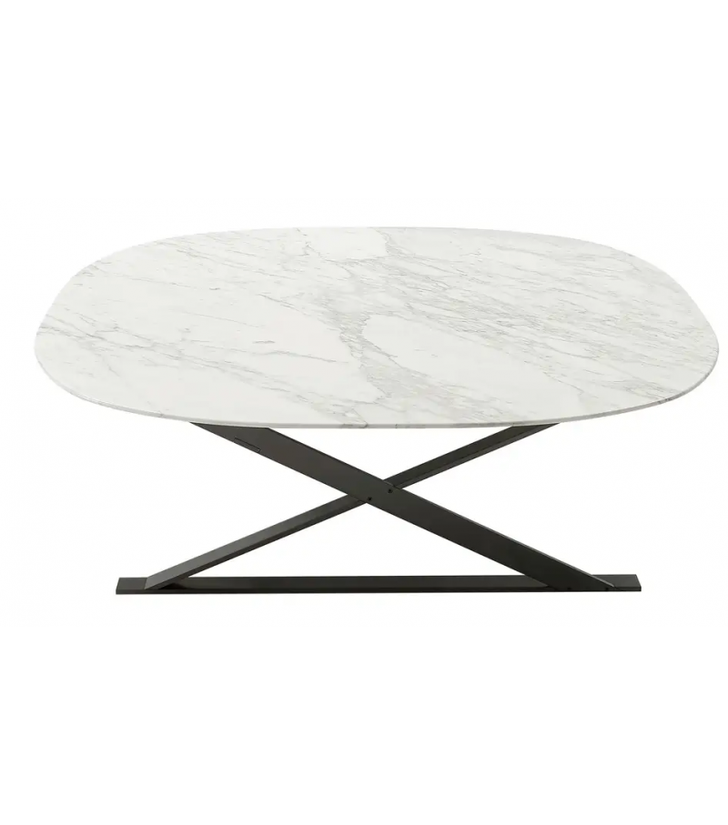 Pathos Maxalto Table Basse avec Plateau en Marbre