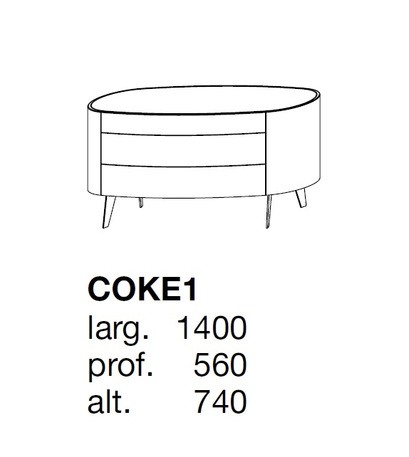 Kelly Poliform Commode