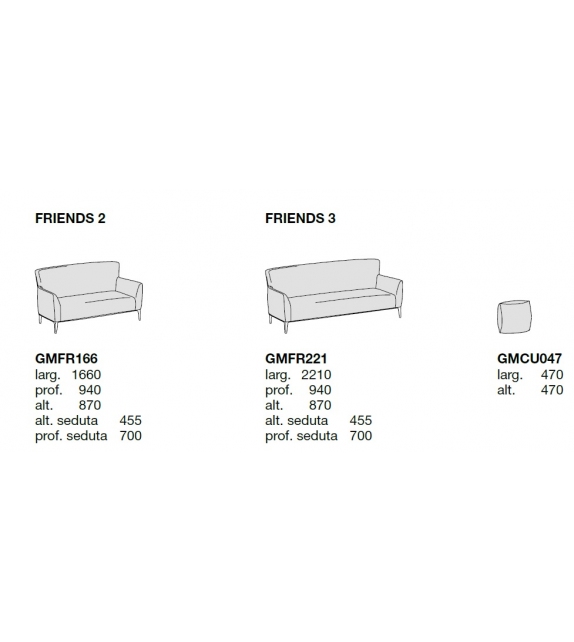 Gentleman Sofa Poliform