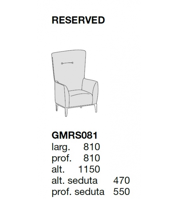 Poliform Gentleman Bergerè