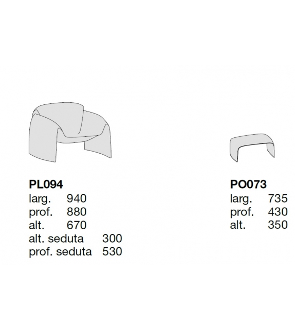 Le Club Poliform Sillón