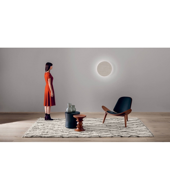 Nomadic Ivory-Dark Grey Amini Teppich