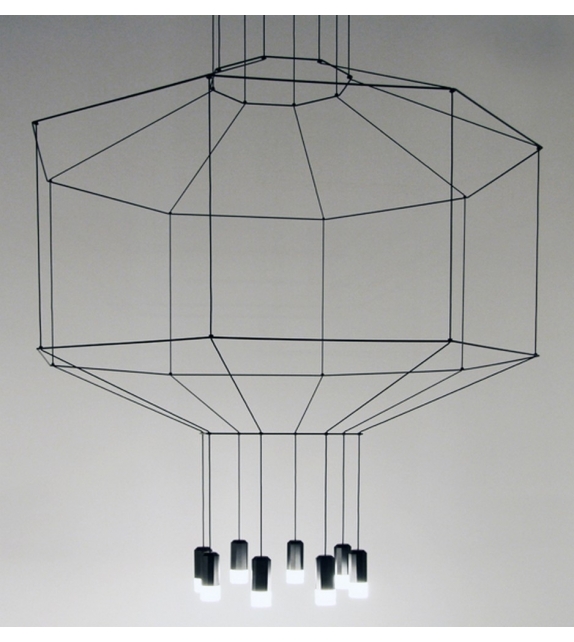 Wireflow Suspension 8 LED Vibia