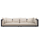 Florius Maxalto Sofa with Shell in Shellac