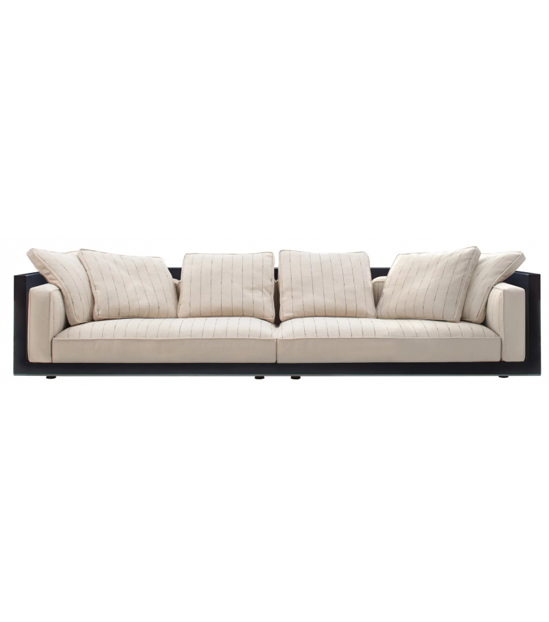 Florius Maxalto Sofa mit Schale in Schellack