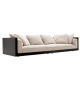 Florius Maxalto Sofa mit Schale in Schellack