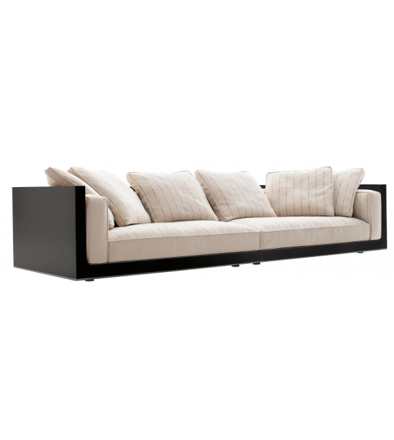 Florius Maxalto Sofa with Shell in Shellac