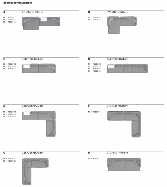 Cosy MDF Italia Sofa