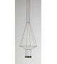 Wireflow 6 LED Vibia Lampada s Sospensione