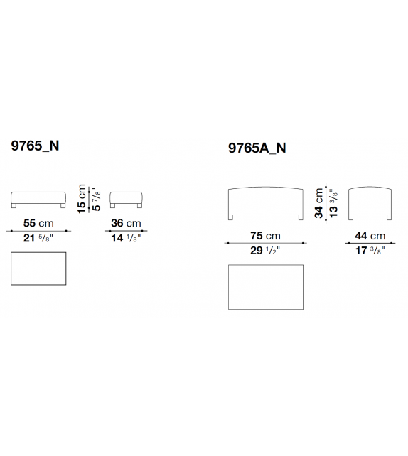 Kalos Maxalto Footstool