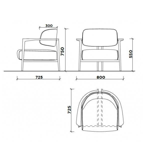 Saint-Germain Karl Lagerfeld Maison Armchair