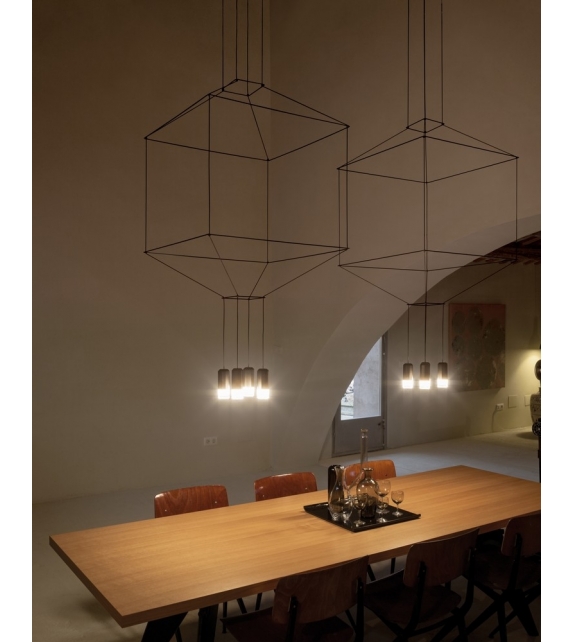 Wireflow Hängeleuchte 4 LED Vibia