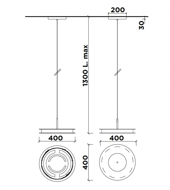 Rue De L'université Karl Lagerfeld Maison Suspension Lamp