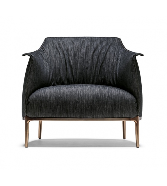 Archibald Denim Edition Poltrona Frau Armchair