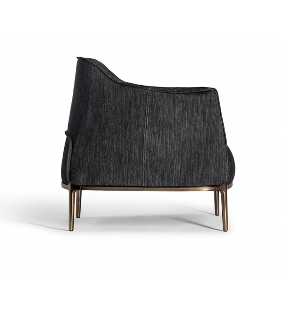 Archibald Denim Edition Poltrona Frau Armchair