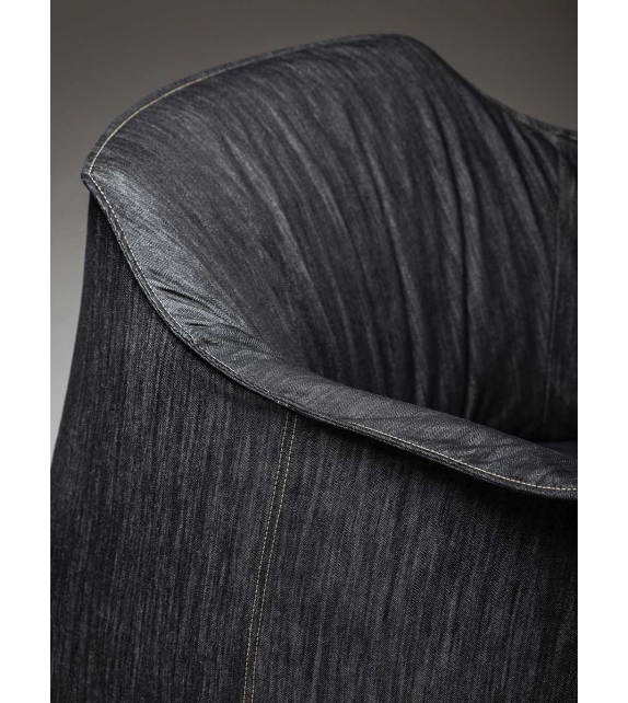 Archibald Denim Edition Poltrona Frau Sessel