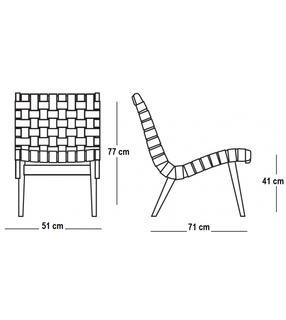 Risom Lounge Chair Knoll
