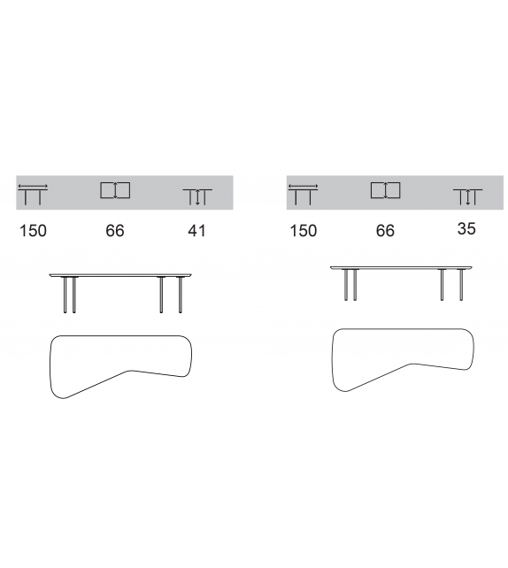 Alexander Girard Couchtisch Knoll