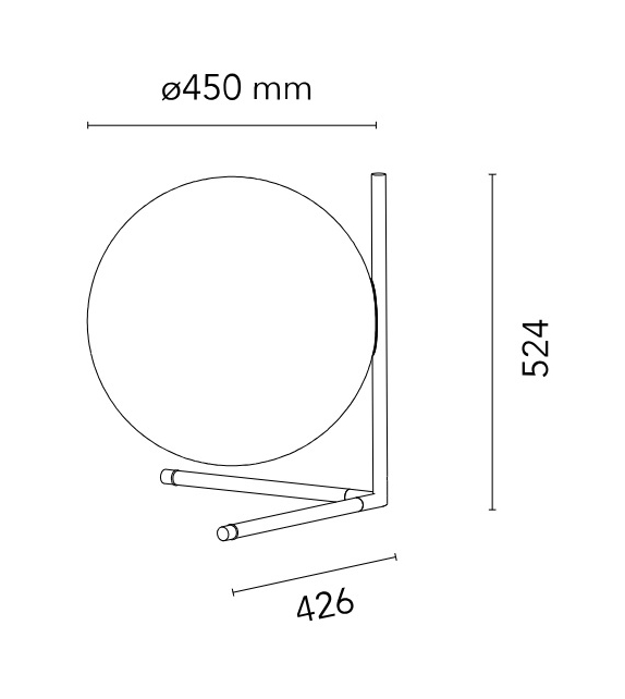 Ready for shipping - IC T3 Flos Table Lamp