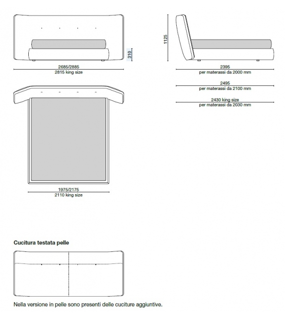 Rever Poliform Letto