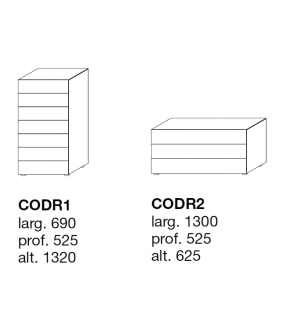 Dream Poliform Cassettiera