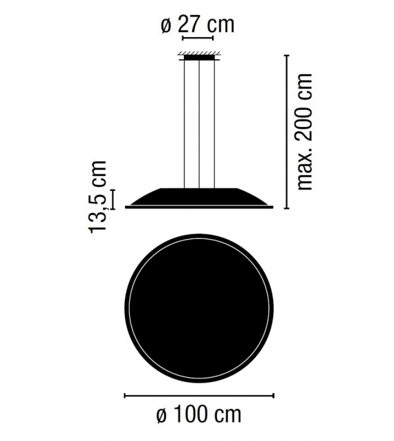 Big Vibia Suspension