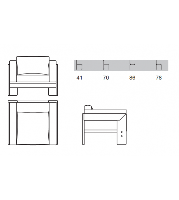 Bastiano Knoll Sessel