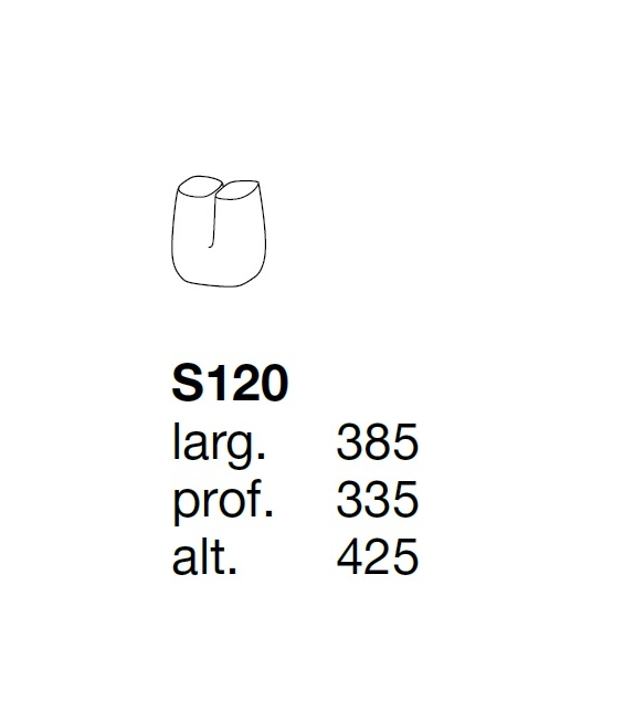 Ube Poliform Taburete