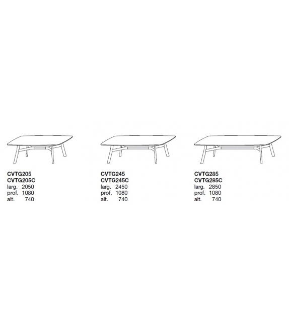 Poliform Curve Table