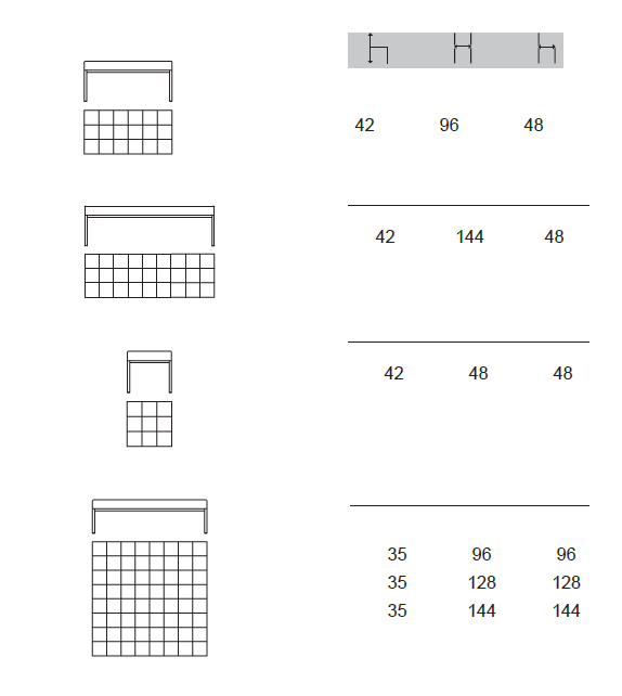 Florence Knoll Bench