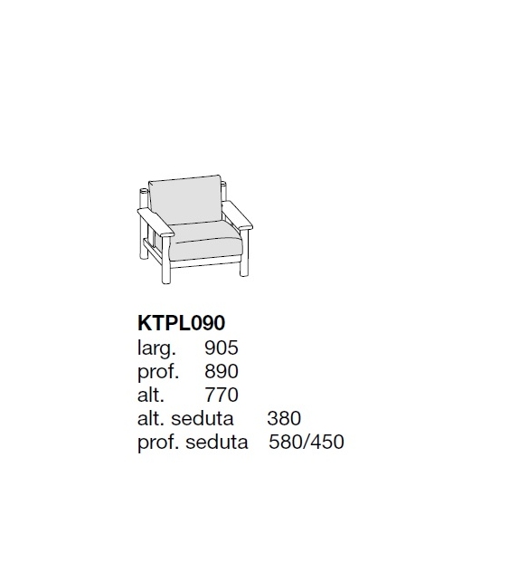 Ketch Poliform Butaca