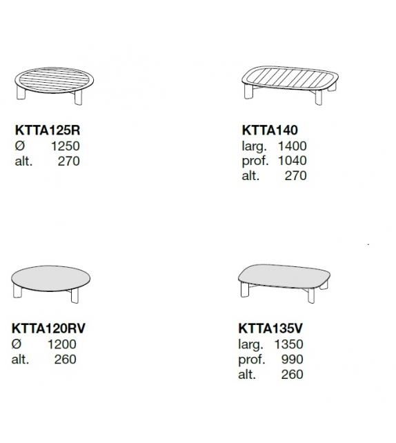 Ketch Poliform Coffee Table
