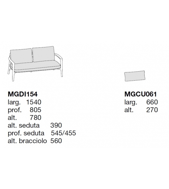 Sofa Magnolia Poliform