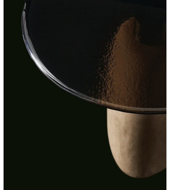 Strata Poliform Mesita con Tapa de Vidrio