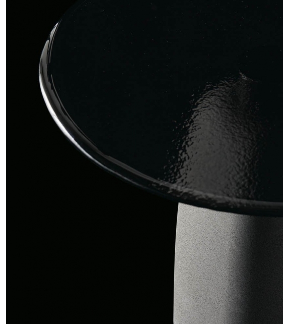 Strata Poliform Mesita con Tapa de Vidrio