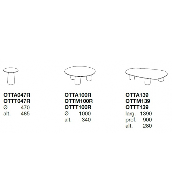Strata Indoor Poliform Coffee Table