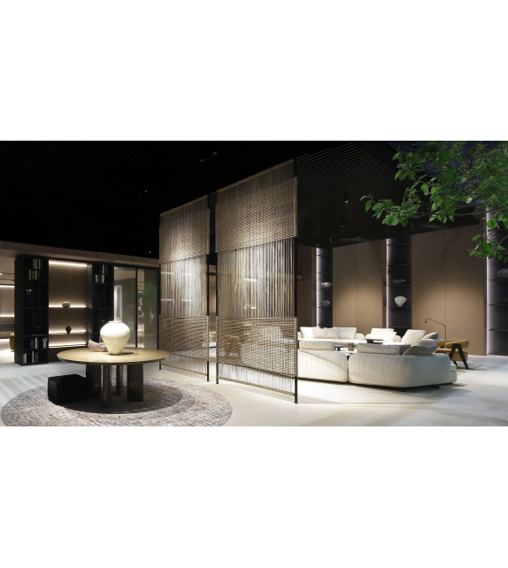 Adrien Poliform Tisch mit Marmorplatte