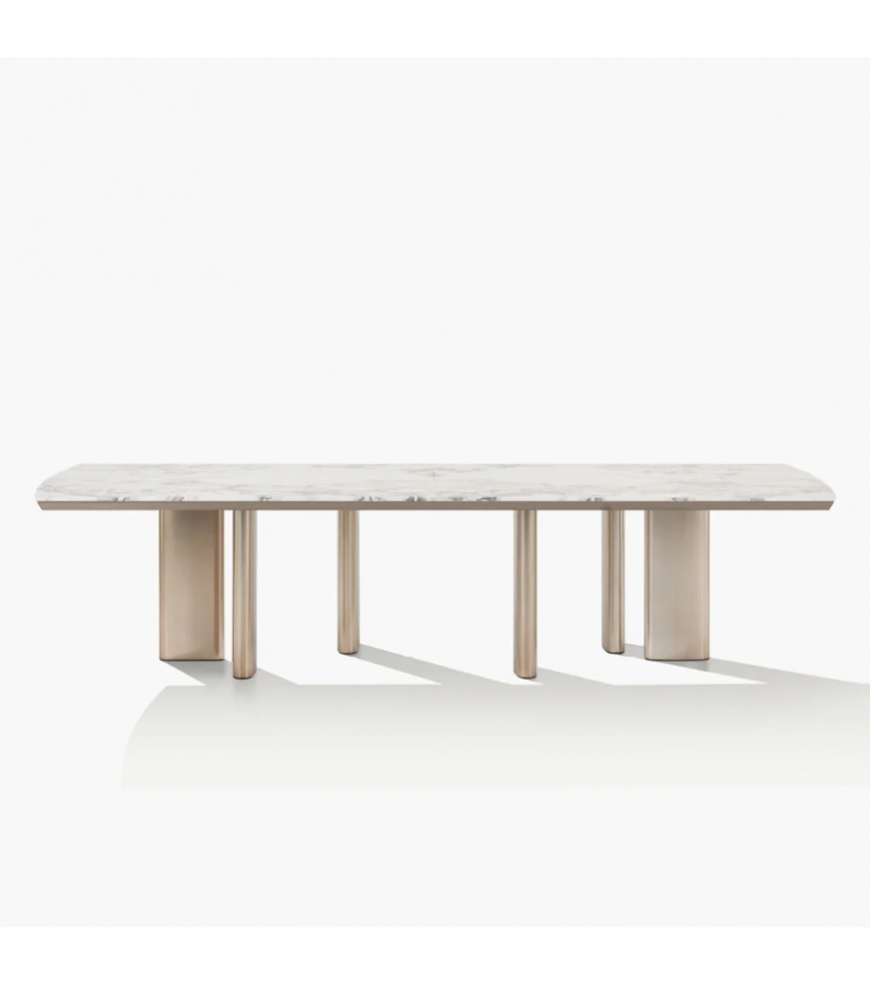 Adrien Poliform Table with Marble Top